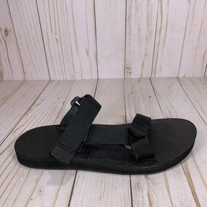 Teva Universal Slide Sandals Womens Size 6 Black Casual Active Comfort